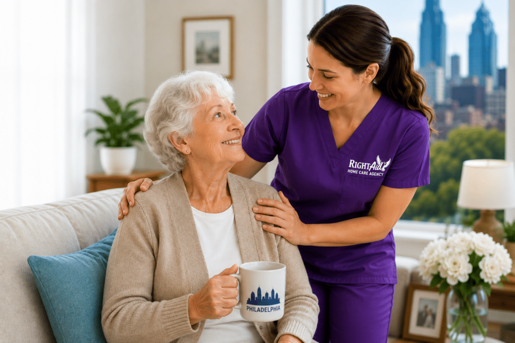 Senior Home Care in Philadelphia, PA by Right Aid Home Care Agency